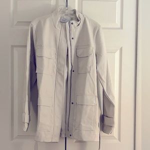 A New Day stone colored size large coat- FINAL PRICE!